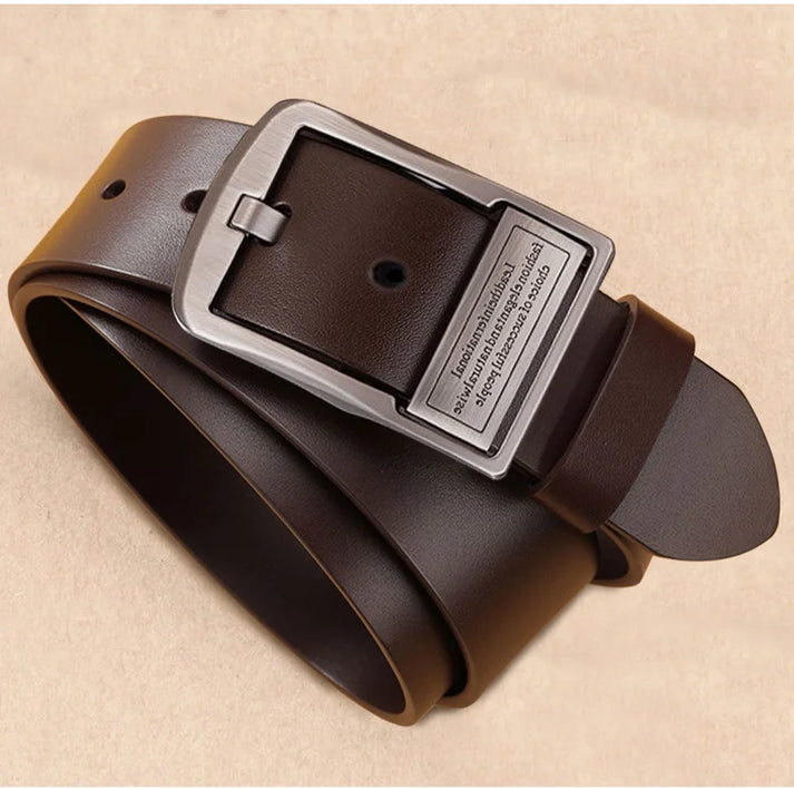 🎉 Men's Business Leather Belt 👔✨ Classic & Sophisticated Style!