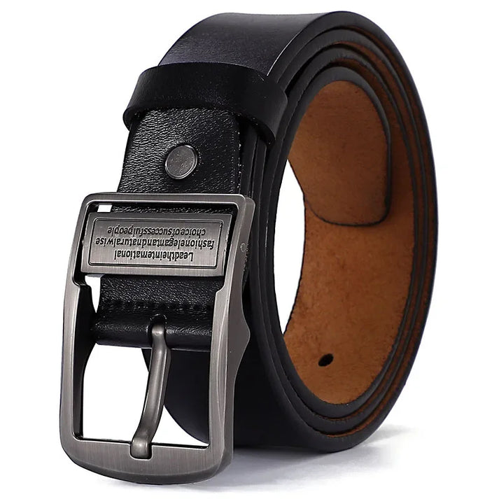 🎉 Men's Business Leather Belt 👔✨ Classic & Sophisticated Style!