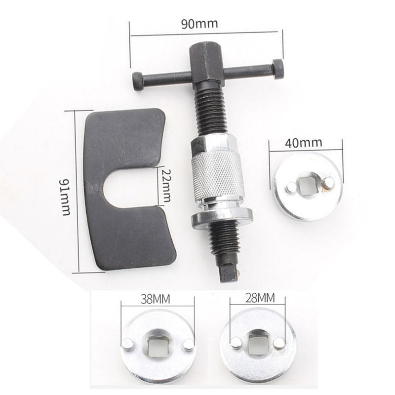 🔧 Auto Brake Caliper Rewind Tool Kit – Easy DIY Brake Pad Replacement