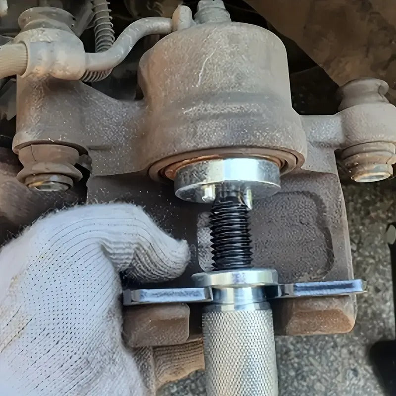 🔧 Auto Brake Caliper Rewind Tool Kit – Easy DIY Brake Pad Replacement
